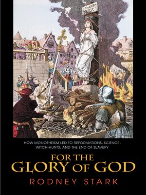 cover image of For the Glory of God